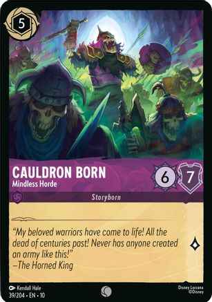 Cauldron Born - Mindless Horde (39/204) - Whispers in the Well