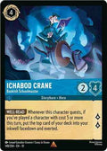 Ichabod Crane - Bookish Schoolmaster (148/204) - Whispers in the Well Cold Foil