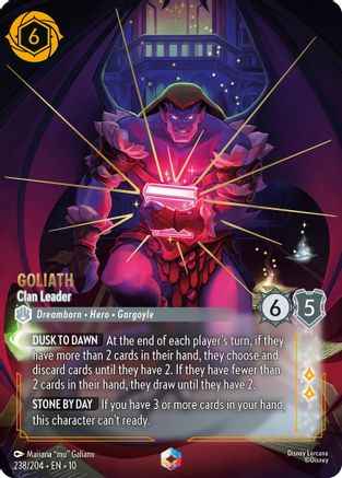 Goliath - Clan Leader (Enchanted) (238/204) - Whispers in the Well Holofoil