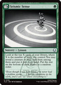 Seismic Sense (TLA-195) - Avatar: The Last Airbender Foil