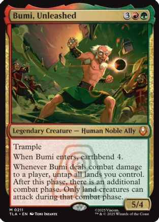 Bumi, Unleashed (TLA-211) - Avatar: The Last Airbender