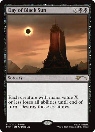 Day of Black Sun (UMP-002) - Unique and Miscellaneous Promos