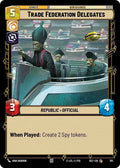 Trade Federation Delegates (701) (Foil) (701) [Secrets of Power]