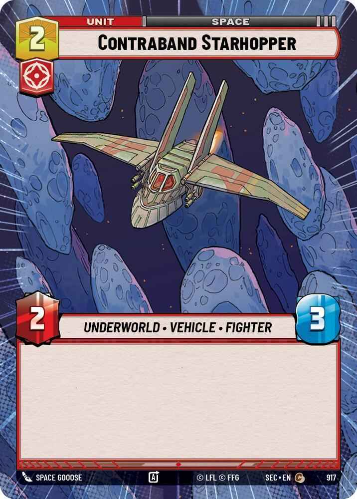 Contraband Starhopper (917) (Hyperspace Foil) (917) [Secrets of Power]