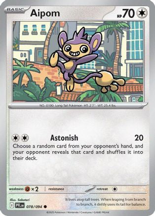 Aipom 078 - ME02 Phantasmal Flames