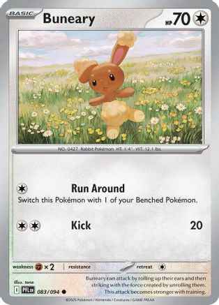 Buneary 083 - ME02 Phantasmal Flames Reverse Holofoil
