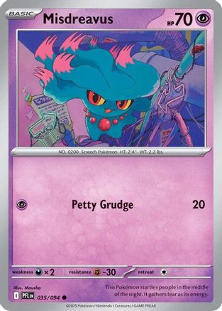 Misdreavus 035 - ME02 Phantasmal Flames