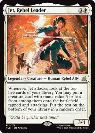 Jet, Rebel Leader (TLE-078) - Avatar: The Last Airbender: Eternal-Legal