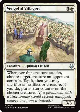 Vengeful Villagers (TLA-040) - Avatar: The Last Airbender