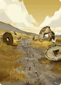 Plains Art Card (Gold-Stamped Signature) (ASTLA-050) - Art Series: Avatar: The Last Airbender