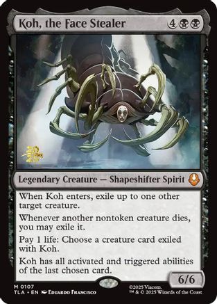 Koh, the Face Stealer (PRE-107) - Prerelease Cards Foil