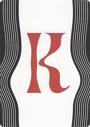Letter Card - K (SLC-) - Secret Lair Countdown Kit