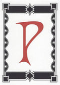 Letter Card - P (SLC-) - Secret Lair Countdown Kit