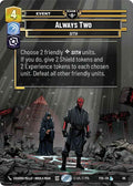 Always Two (89) (89) [Sector and Regional Promos: Season 1]