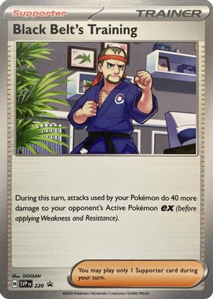 Black Belt's Training 220 - SV Scarlet & Violet Promo Cards