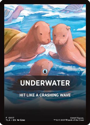 Underwater Theme Card (TLA-017) - Avatar: The Last Airbender