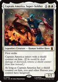 Captain America, Super-Soldier (MSH-009) - Marvel Super Heroes Foil