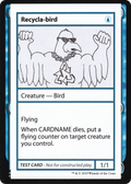 Recycla-bird (CMB1-028) - Mystery Booster Playtest Cards 2021