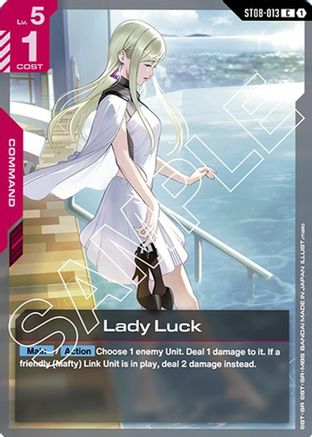Lady Luck (ST08-013) - Starter Deck 08 Flash of Radiance