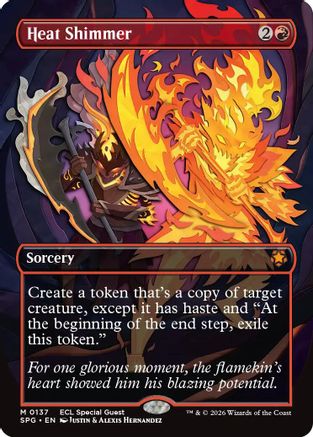 Heat Shimmer (Borderless) (SPG-137) - Special Guests Foil