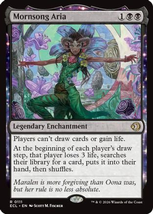 Mornsong Aria (ECL-111) - Lorwyn Eclipsed Foil