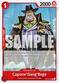 Capone"Gang"Bege (OP14-003) - The Azure Sea's Seven