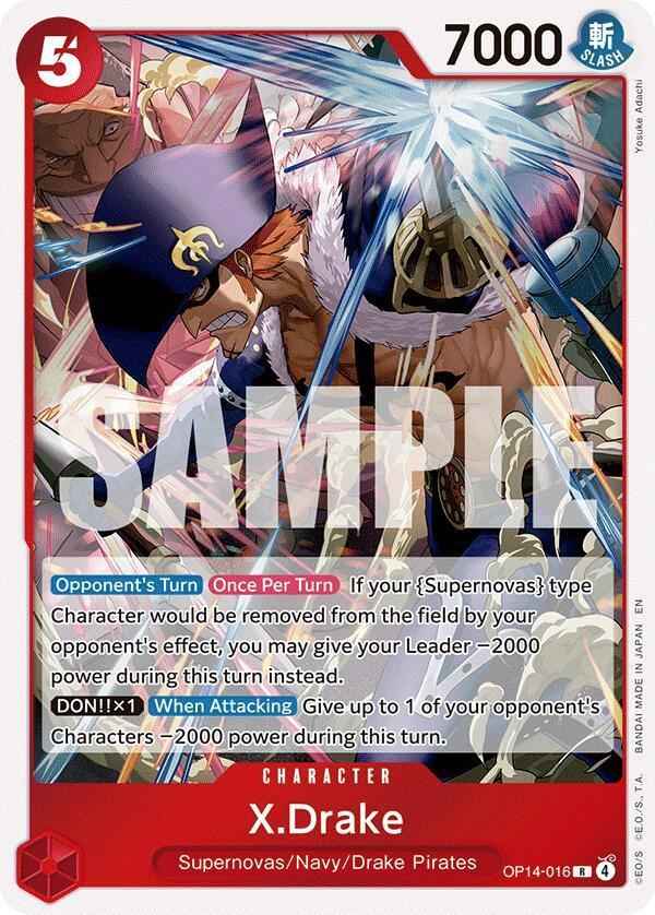 X.Drake [The Azure Sea's Seven]