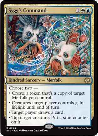 Sygg's Command (ECL-244) - Lorwyn Eclipsed Foil