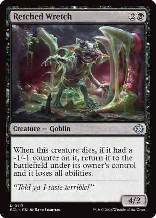 Retched Wretch (ECL-117) - Lorwyn Eclipsed