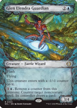 Glen Elendra Guardian (Showcase) (ECL-305) - Lorwyn Eclipsed Foil