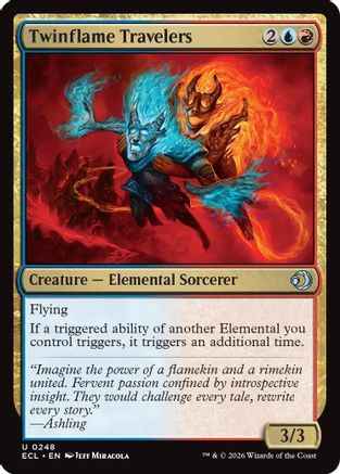 Twinflame Travelers (ECL-248) - Lorwyn Eclipsed