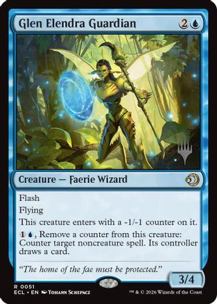 Glen Elendra Guardian (PPECL-051) - Promo Pack: Lorwyn Eclipsed