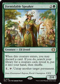 Formidable Speaker (PPECL-176) - Promo Pack: Lorwyn Eclipsed Foil