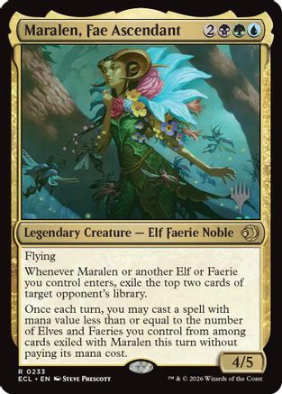 Maralen, Fae Ascendant (PPECL-233) - Promo Pack: Lorwyn Eclipsed