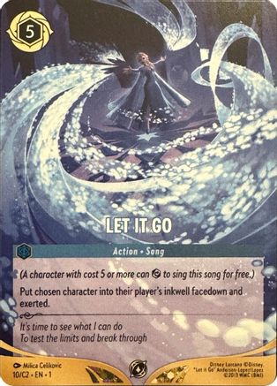 Let It Go (Disney Lorcana Challenge) (10) - Disney Lorcana Promo Cards