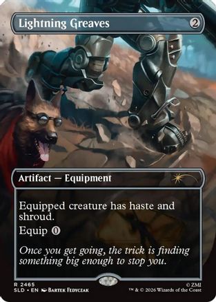 Lightning Greaves (2465) (SLD-2465) - Secret Lair Drop Series