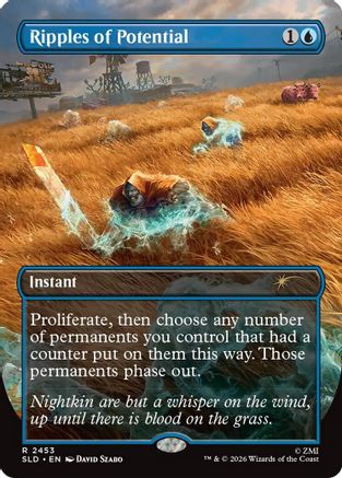 Ripples of Potential (SLD-2453) - Secret Lair Drop Series Foil