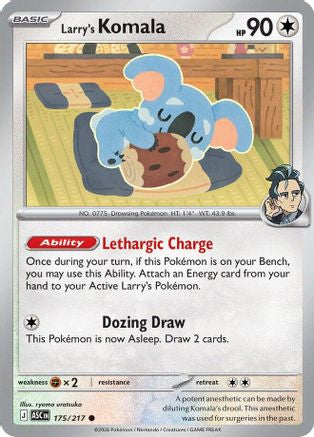 Larry's Komala 175 - ME Ascended Heroes