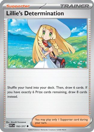 Lillie's Determination 192 - ME Ascended Heroes Reverse Holofoil