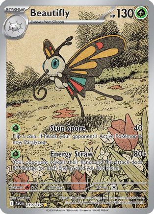 Beautifly 219/217 - ME Ascended Heroes Holofoil