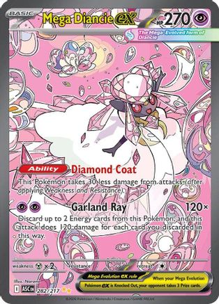 Mega Diancie ex 282/217 - ME Ascended Heroes Holofoil