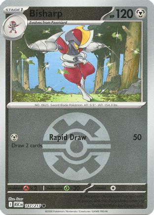 Bisharp (Quick Ball) 147 - ME Ascended Heroes Reverse Holofoil