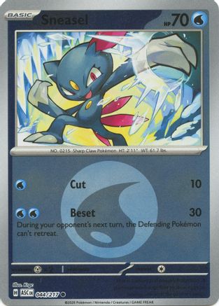 Sneasel (Energy Symbol Pattern) 044 - ME Ascended Heroes Reverse Holofoil