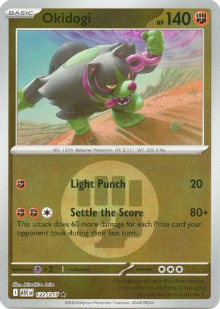 Okidogi (Energy Symbol Pattern) 122 - ME Ascended Heroes Reverse Holofoil