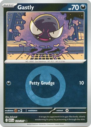 Gastly (Energy Symbol Pattern) 123 - ME Ascended Heroes Reverse Holofoil