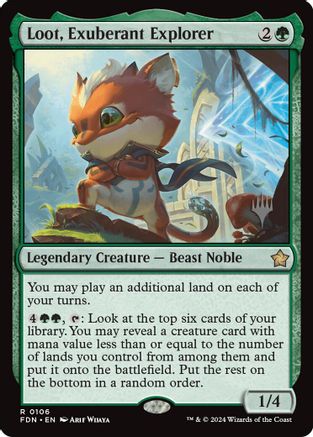 Loot, Exuberant Explorer (PPECL-106) - Promo Pack: Lorwyn Eclipsed