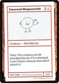 Seasoned Weaponsmith (CMB1-063) - Mystery Booster Playtest Cards 2021