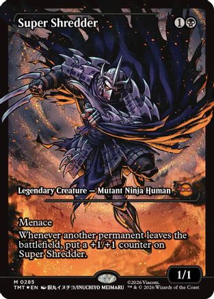 Super Shredder (Showcase) (TMT-285) - Teenage Mutant Ninja Turtles Foil