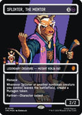Splinter, the Mentor (0089) (Borderless) (TMC-089) - Commander: Teenage Mutant Ninja Turtles Foil
