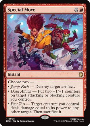 Special Move (TMC-026) - Commander: Teenage Mutant Ninja Turtles Foil